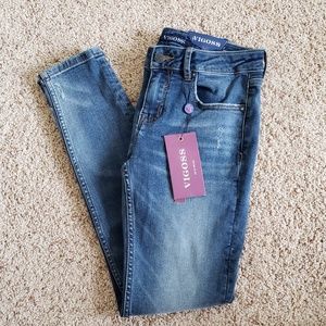 NWT! VIGOSS JAGGER SKINNY MEDIUM WAS JEANS 26/28